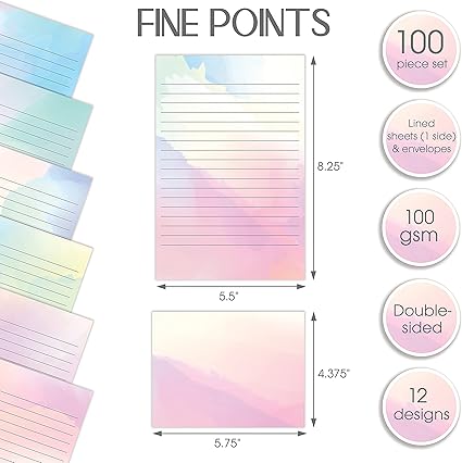 Better Office Products Mini Stationery Set