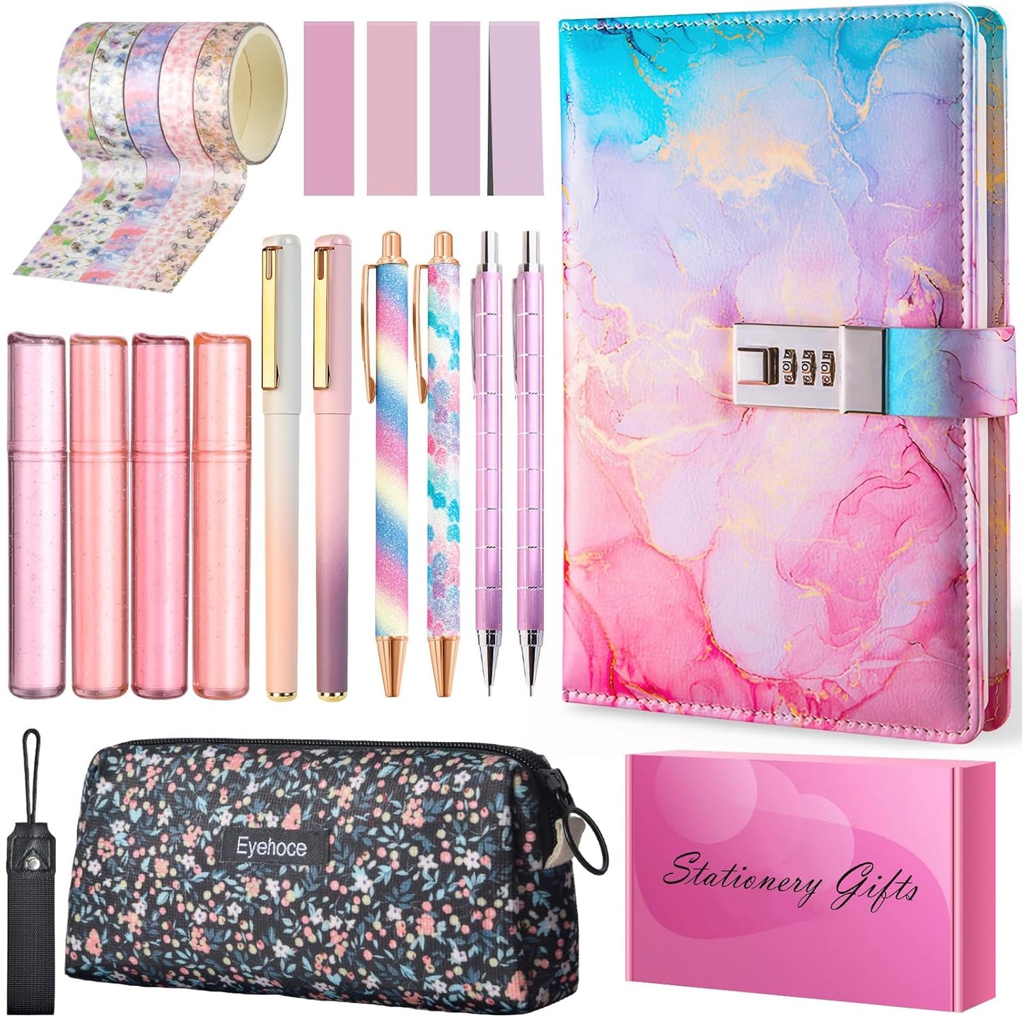 Journaling Supplies Kit 24 PCS for Women and Girls