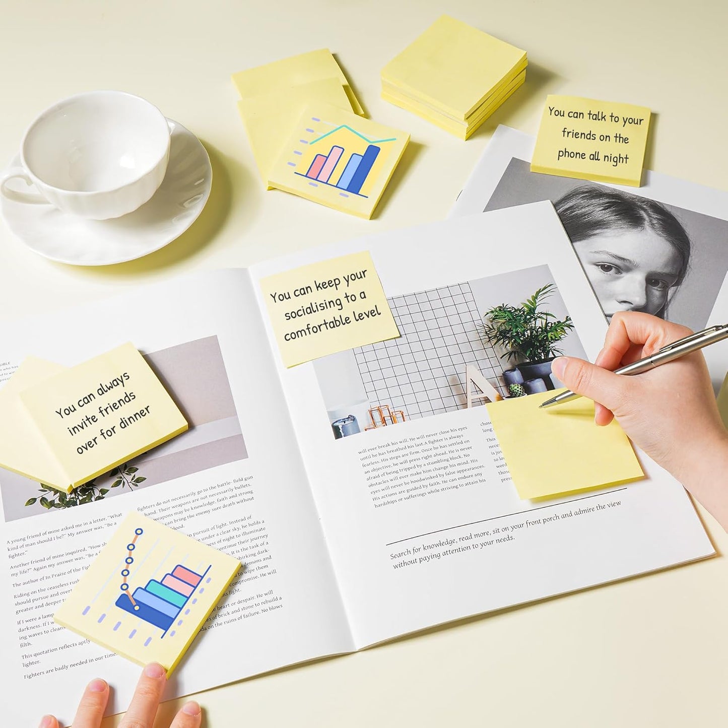 (18 Pack) Sticky Notes 3x3 in Yellow